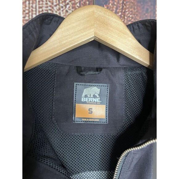 Berne Mens Workwear Matco Tools Coat Jacket Black Size Small - Picture 3 of 4